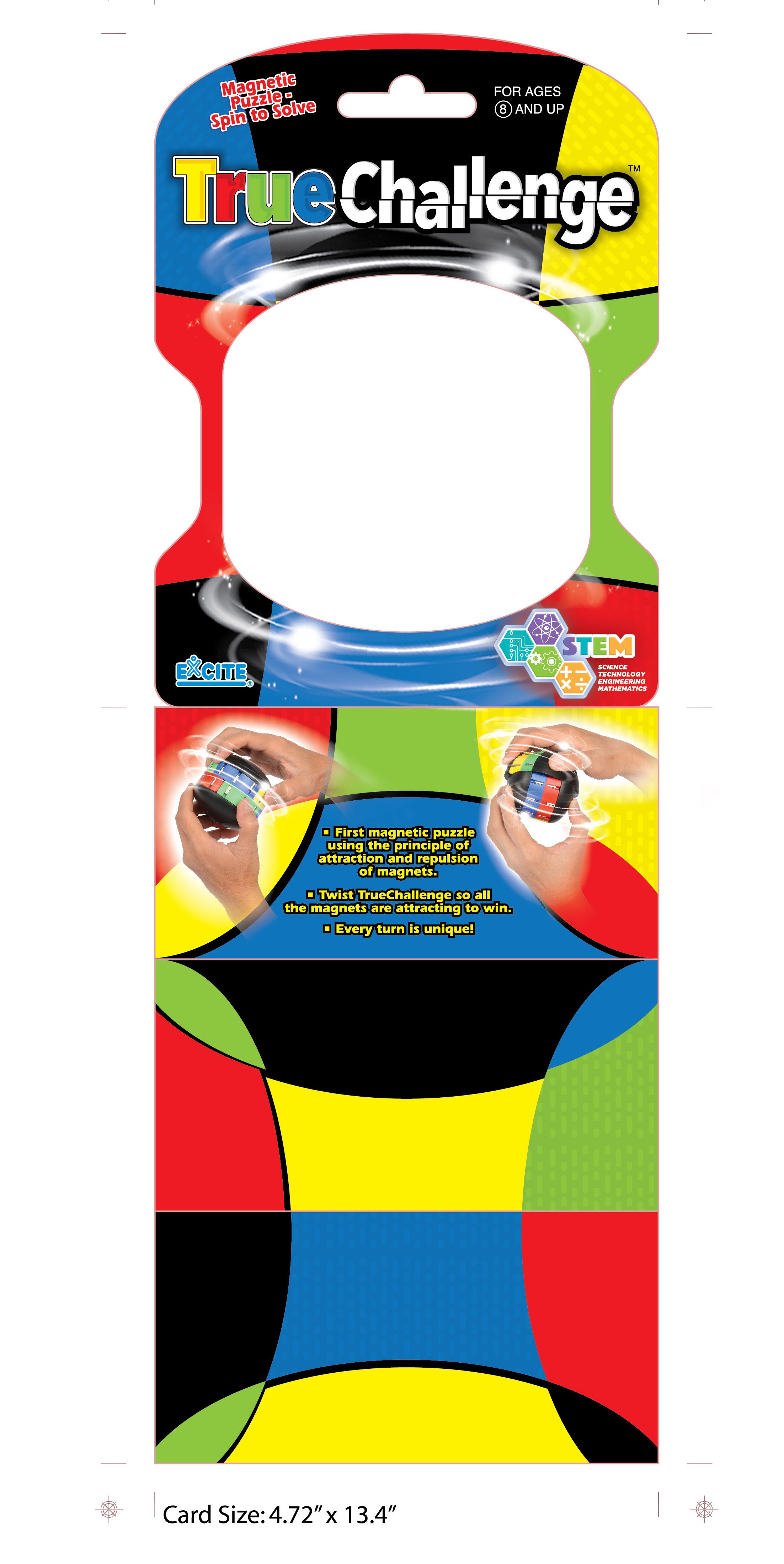 TrueChallenge retail packaging design