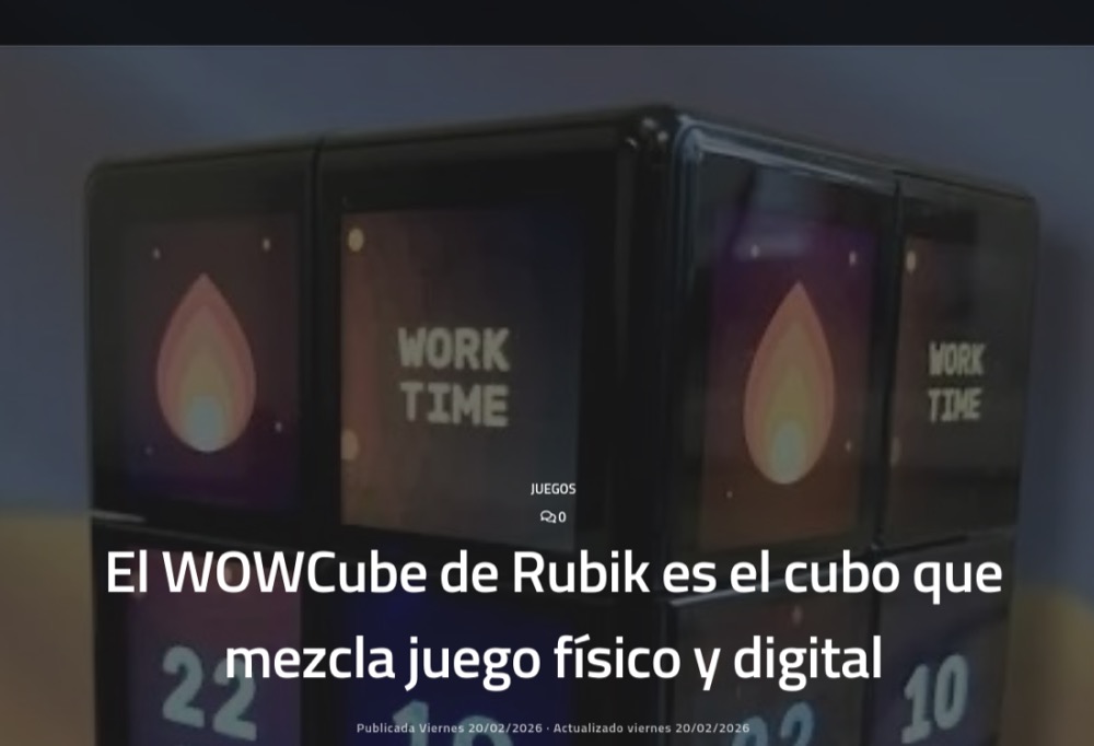 PcDeMaNo — coverage of Ilya Osipov / WOWCube
