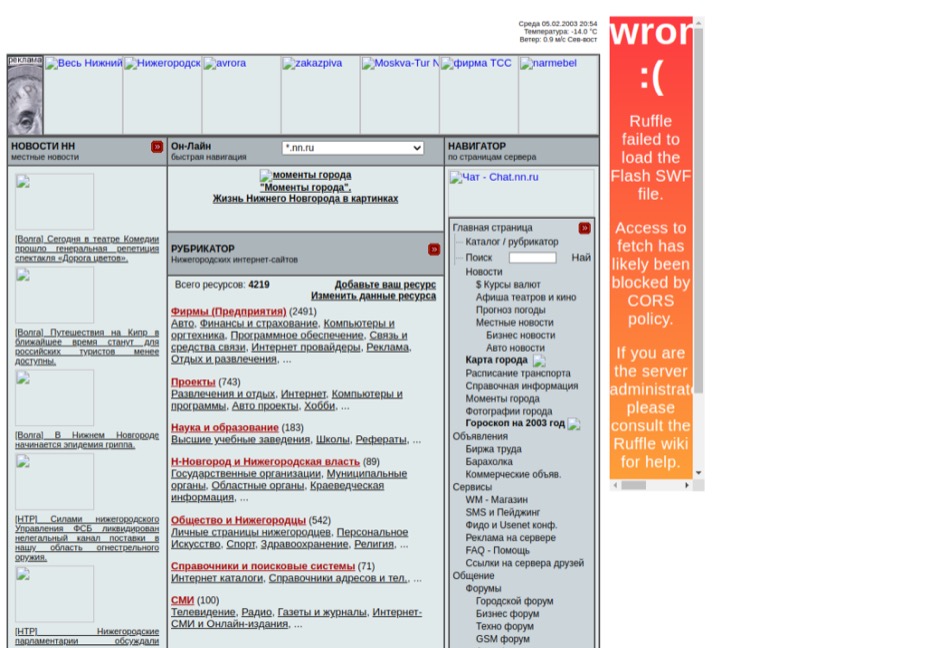 NN.RU in 2003