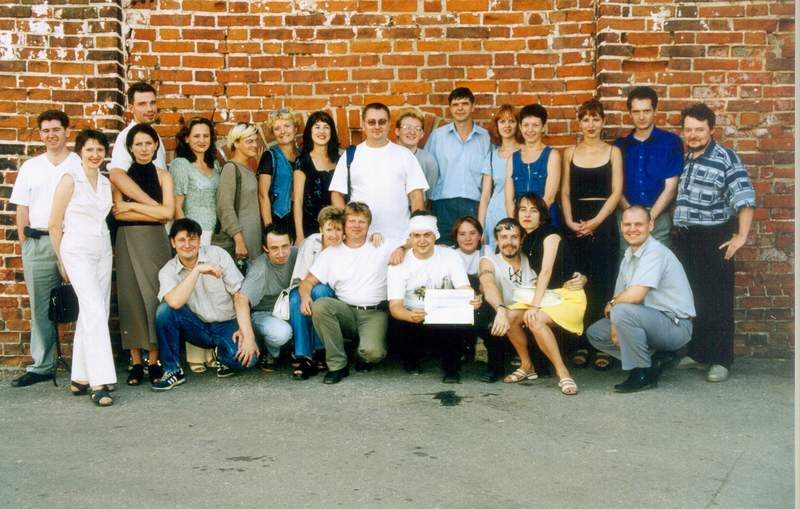 The NN.RU team and forum activists, summer 2001