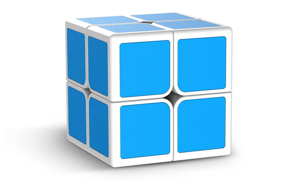 QiYi OS Cube 2×2 — blue colourway
