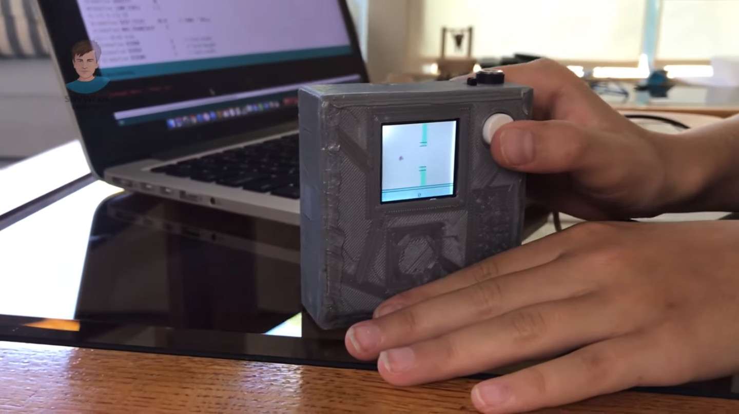A gaming console printed on a 3D printer